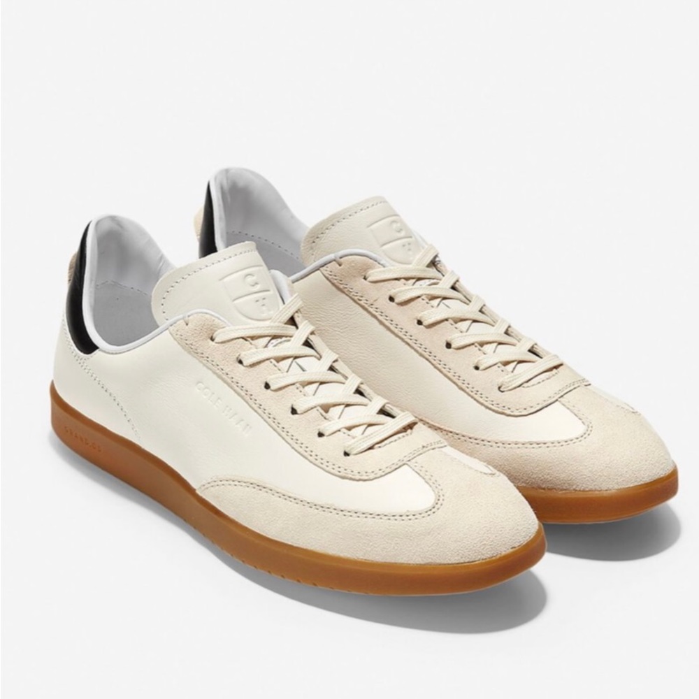 Cole Haan Men’s GrandPro Turf Sneaker Ivory Stone Style C29161 Size 13
